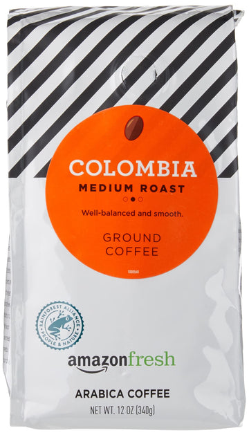 large online retailer Fresh Colombia Ground Coffee, Medium Roast, 12 Ounce (Pack of 3)
