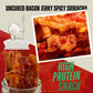 Pork Barrel BBQ Spicy Sriracha Bacon Jerky, Nitrate & Nitrite Free, Gluten Free, 2 oz, Uncured Snack