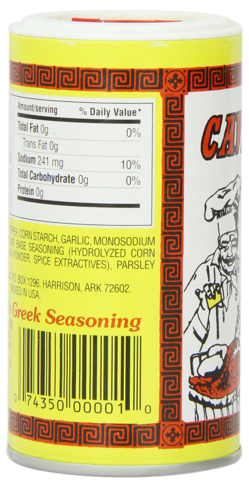 Cavenders All Purpose Greek Seasoning - 3.25 oz (pack of 12)-