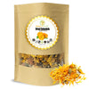 Cure Wid Pure Certified Organic Dried Calendula Flowers | 4 oz Resealable Pack Whole Organic Calendula Flowers for Skincare DIY Remedies & Herbal Tea | Vibrant Color & Aromatic Dried Marigold Flower