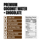 Once Upon a Coconut Chocolate Coconut Water - Low-Calorie, Non-GMO, Gluten-Free - Pack of 12 Cans (10.8 fl oz each)