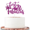 Grehge Purple Glittery Forty & Fabulous