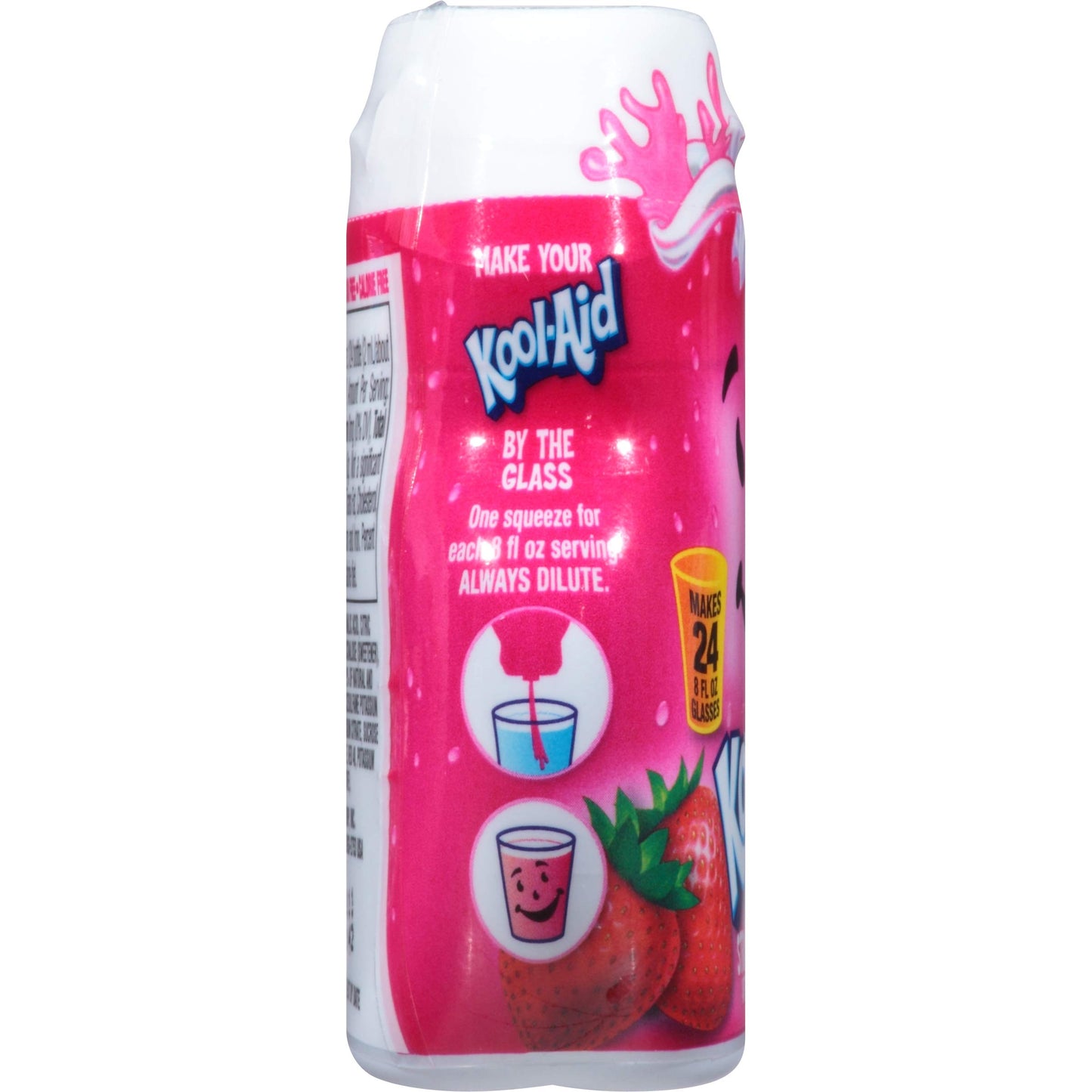 Kool Aid Liquid Concentrate Drink Mix, 1.62 Fluid Ounce (Strawberry, Pack - 12)