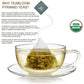 Teabloom Organic Black Forest Pyramid Tea Presentation Box, 12 Assorted Black Tea Blends, Usda Certified Organic Whole-Leaf Pyramid Tea Sachets