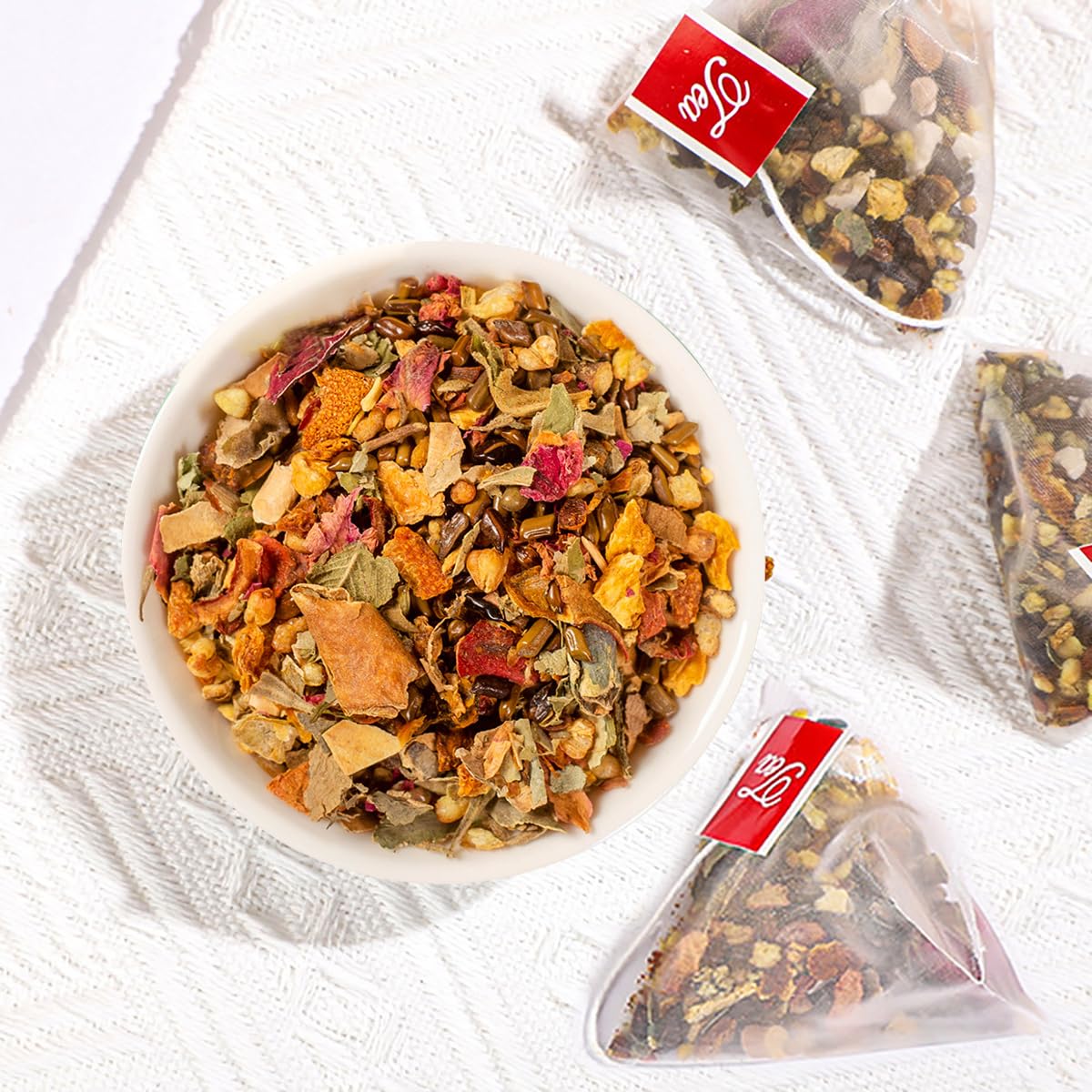 SIRDIKA Oil Flush Tea - 10 Herbal Tea Bags for Liver Cleansing - 1 Box (15pcs)
