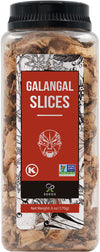 Soeos Galangal Slices 6 Ounces, Non-GMO Verified, Kosher, Great Galangal - Alpinia Galanga, Perfect for Tom Yum and Tom Kha Soup