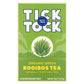 Tick Tock Organic Rooibos Green Tea, Naturally Caffeine Free, 40 Count, 2.5 Oz