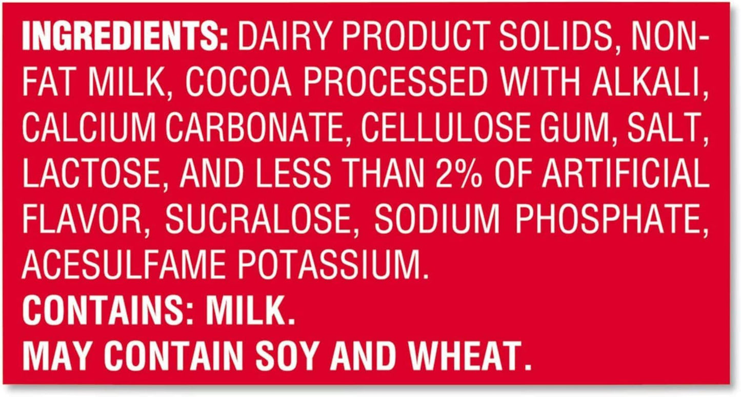 Nestle Cocoa Mix No Sugar Added, 60 Count Packets, 2 Boxes of 30 ct, 8.46 Ounce Total