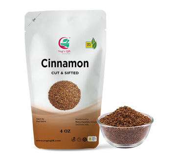 Premium Cinnamon Bark 4 oz | Cinnamon Stick Pieces/Chips For Tea, Cooking | Rich Aroma and Great Flavour by Yogi's Gift