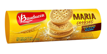 Bauducco Maria Cookies, Crispy Traditional Cookies (Maria Traditional Cookies, Pack Of 3)