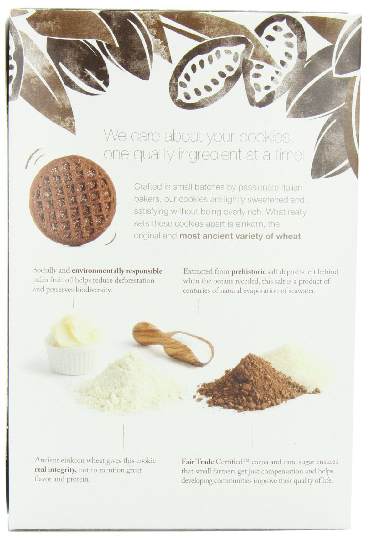 Jovial - Cookie - Organic - Einkorn - Crispy Cocoa - 88 Oz - Case Of 12(D0102H5Ks06)
