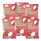 GT Gummy Lychee Peelable Candy, 3.7 oz, Non GMO, Gluten Free (6 Pack)
