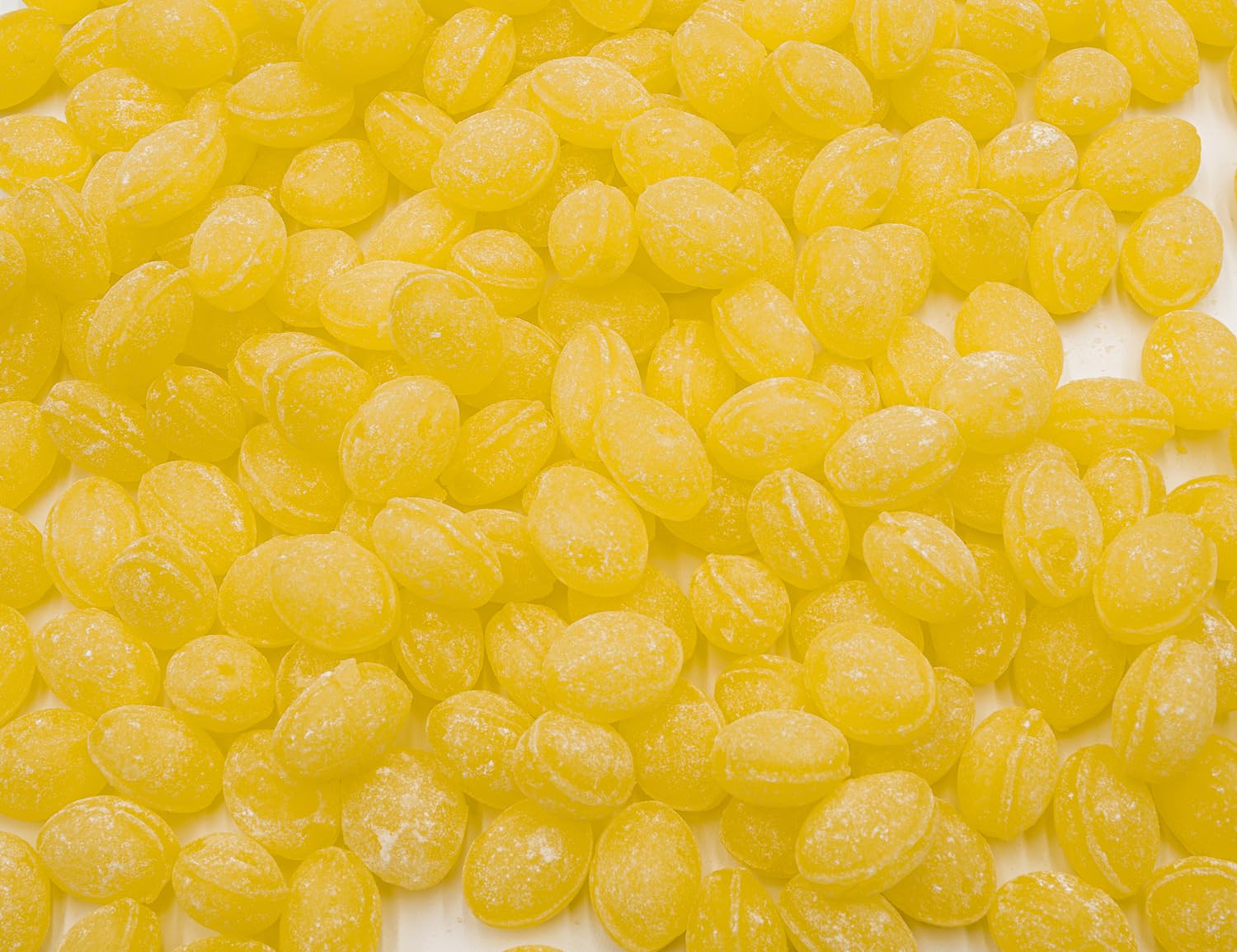 Lemon Drops Hard Candy 2 Lb - Bulk Bag, Claeys Old Fashioned Sanded Candies, Natural Lemon Flavor, Fat Free
