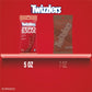TWIZZLERS Zero Sugar Twists Strawberry Flavored Licorice Style, Chewy Candy Bags, 5 oz (12 Count)