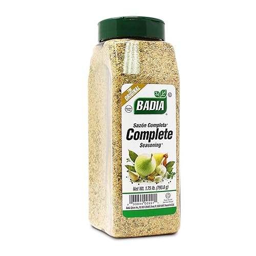 Badia Complete Seasoning, All-Purpose Spice Blend For Cooking, Grilling & Marinades Perfect Flavor Enhancer 28 Oz, 1.75 Pound