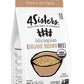 4 Sisters Long grain Brown Rice - Organic - USA grown - Sustainably grown - Women Owned - Farm to Table - 2lb