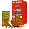 Crunchy Dry Roasted Edamame Beans Snack by Zest Delites, Sriracha, Vegan, Low Calorie (110cal) High Protein Snacks (11g), Low Ca