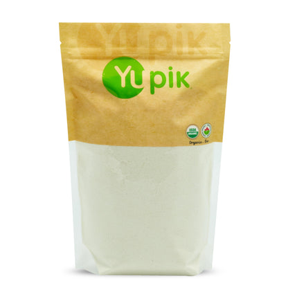 Yupik Organic Coconut Flour 2.2 lb (35.2 oz), USDA Certified, Gluten-Free, GMO-Free, Raw, Vegan, Low-Calorie, Finely Milled, Whe