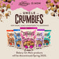 Bakery On Main Decadent Granola, White Chip Raspberry Swirl - Whole Grain Bakeshop Bliss, Gluten-Free, Vegan, Non-Gmo, 11Oz (Pac