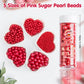 Sugarzy Edible Pearl Sugar Sprinkles for Baking, 130g, Red Pearl, Perfect for Cupcakes, Cookies, Donuts, and Party Decorations