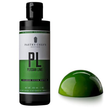 Intuition Collection Premium Colored Cocoa Butter - 7 oz. (Persian Lime)