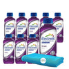 Electrolit Grape Hydration Drink With Electrolytes 21 fl oz Plastic Bottles 9 Pack + 1 Microfiber Cooling Towel by KOOL8SHOP Inf