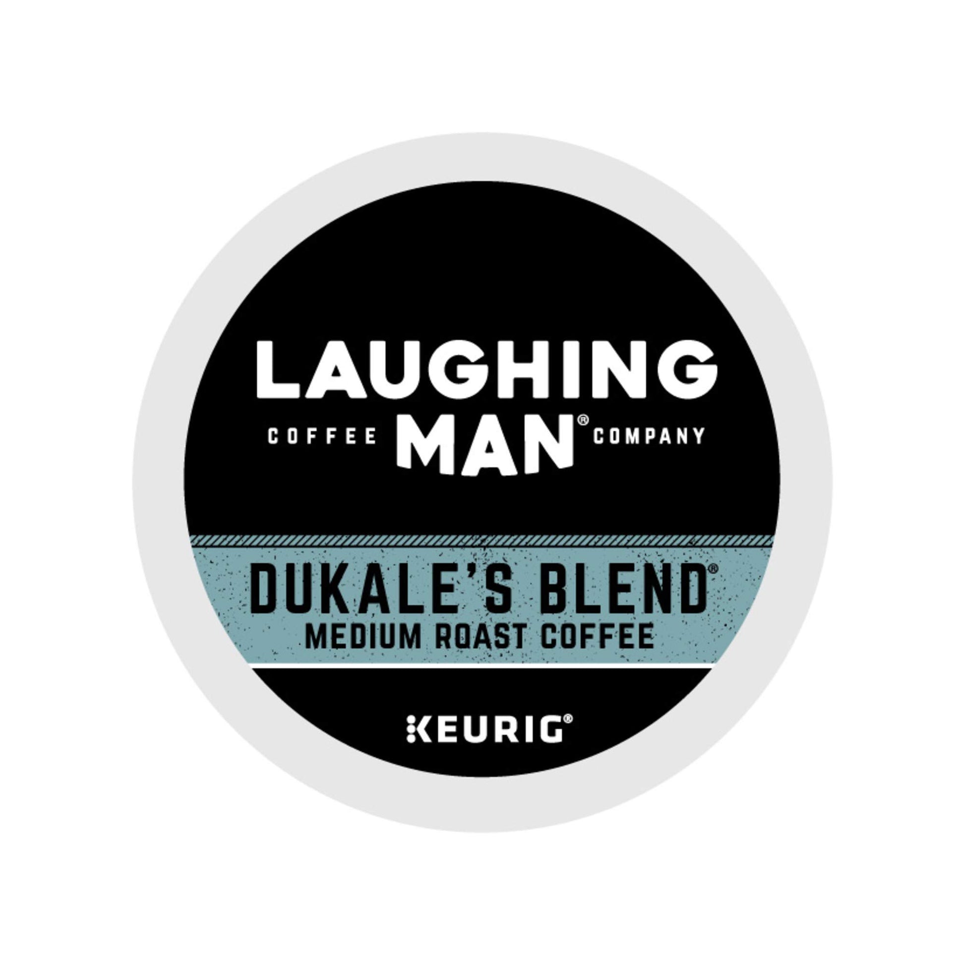 Laughing Man Dukale'S Blend, Single-Serve Keurig K-Cup Pods, Medium Roast Coffee, 60 Count
