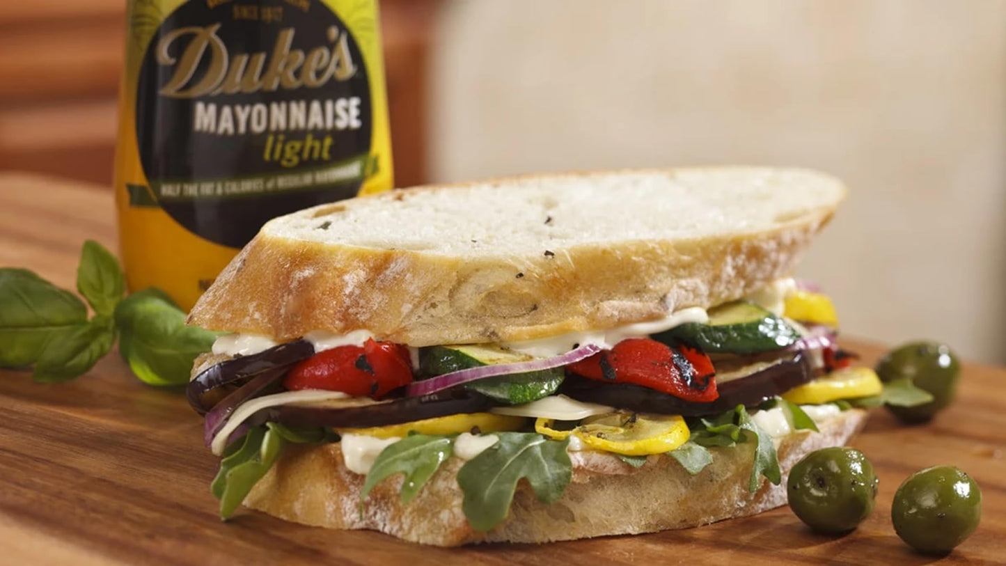 Dukes Light Mayonnaise With Olive Oil Blend, 18 Ounce (Pack Of 1)