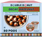 Double Donut Coffee Decaf Coffee Pods for Keurig, Medium Roast, 80 Count, Pack of 1