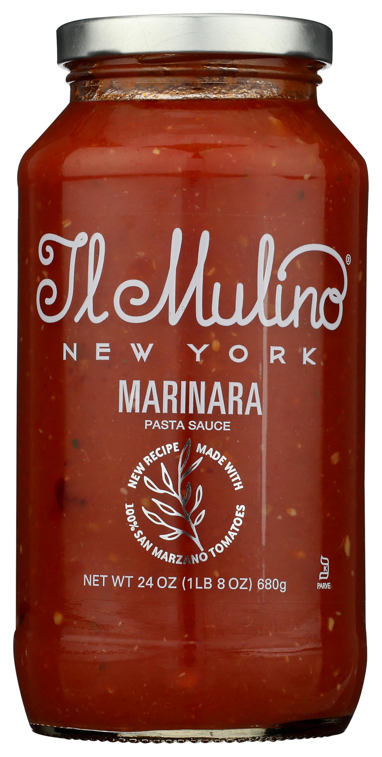 Il Mulino Marinara Pasta Sauce, Non GMO, Kosher, 24 Ounces (Pack Of 1)