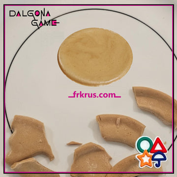 Korean Street Kids' Sugar Cookie - Symbol Clear Challenge [ Bbobkki] K-Drama S. Suvivel Game - Circle, (3, Circle)