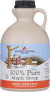 Hidden Springs Maple Amber Rich Quart 100% Pure Maple Syrup Usa/Can, Bpa-Free Jug