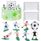 Soccer Cake Topper Decoration, Soccer Ball Soccer Player Cupcake Topper For Soccer Theme Birthday Party Sport Party For Boys