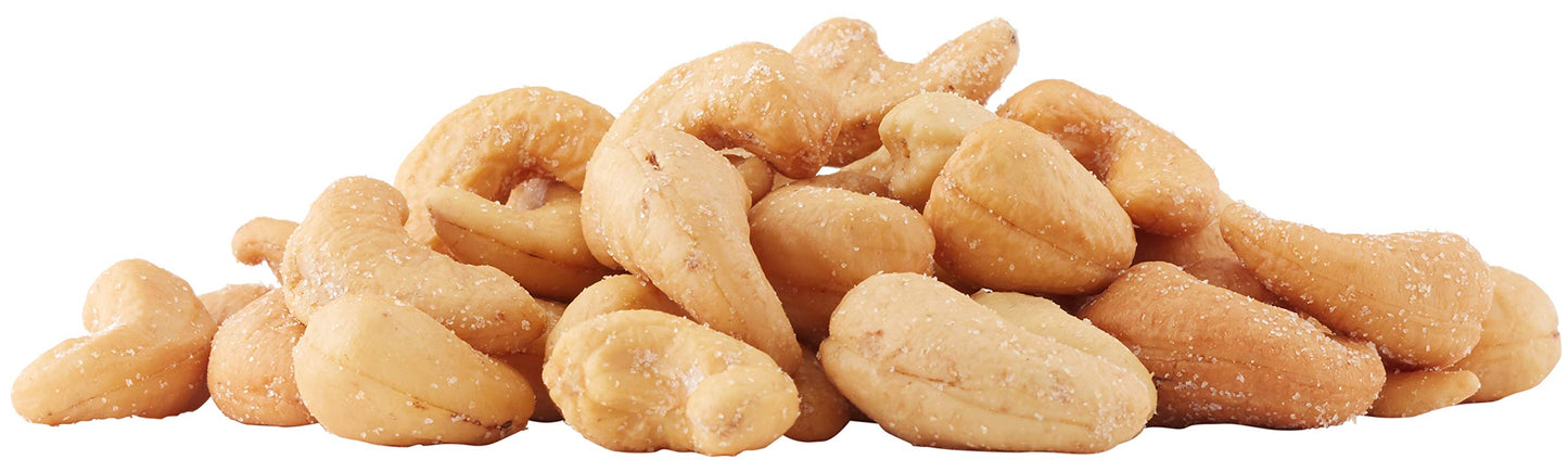 Happy Belly Whole Cashews, Roasted & Sea Salted, 44 oz (Pack of 1)