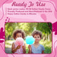 Cotton Candy Floss Sugar Package of 2ct-(Pink Vanilla and Blue Raspberry)-2lb Each Flavor- (2ct-2lb Jars)