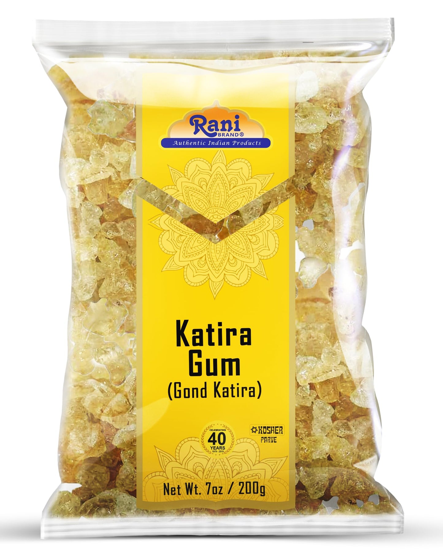 Rani Edible Gum Whole (Goonder Tragacanth Gum) 7oz | All Natural, Vegan, Gluten Friendly, Kosher, Non-GMO