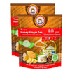 Meekus Ginger Tea With Honey: Premium Tea Bags & Crystals - Instant Packets for Soothing Drink, 18g x 40 Sachets (Cinnamon, 2 Pa