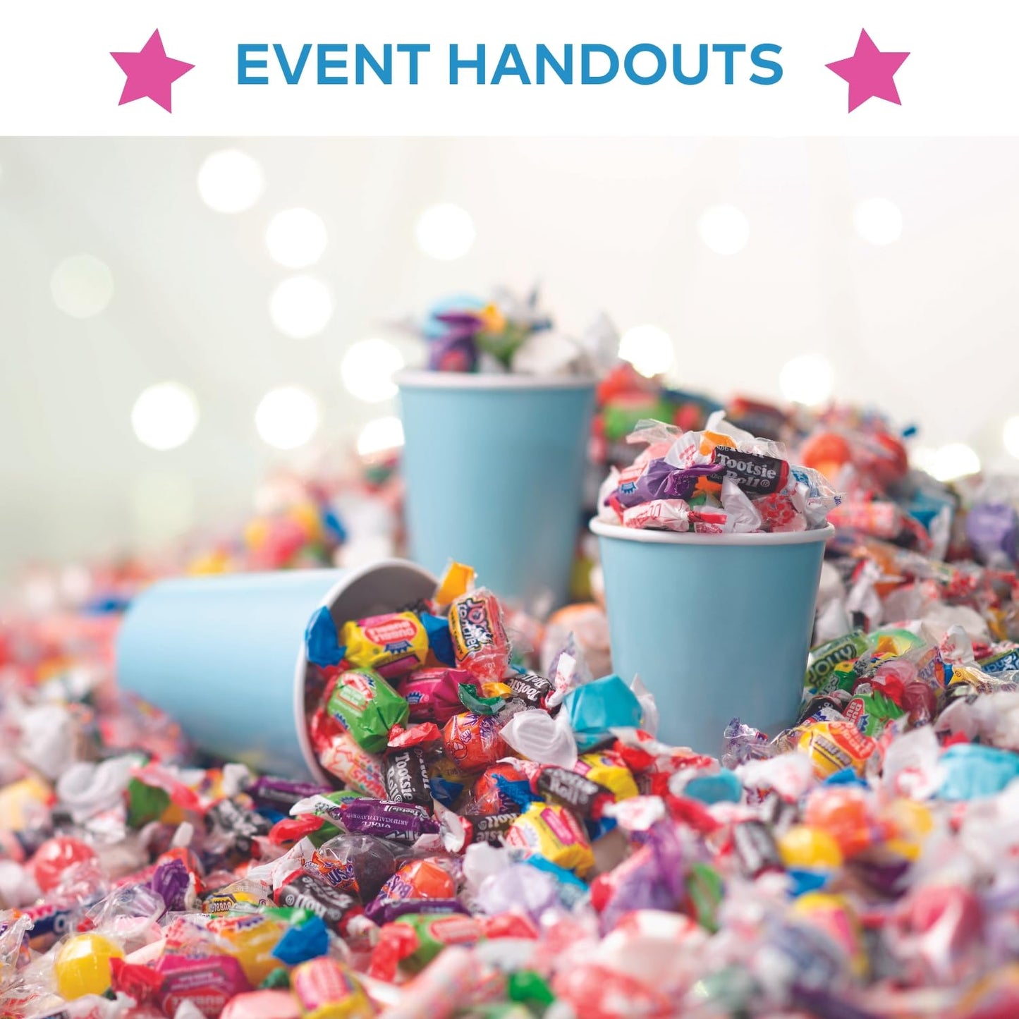 3000 Pieces, 30 Lbs, Bulk Candy Individually Wrapped For Parades, Pinata Candy Variety Pack, Carnival, Office Candy Mix, Candy B