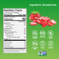 Crispy Green Freeze-Dried Strawberry Fruit Snacks, No Sugar Added, 0.42 Ounce, Pack of 12