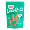 Sun Tropics CocoRolls Original Flavor- 6 count (4 oz each) | Crisp Rolled Wafer Cookies, Coconut Rolls Made With Pure Coconut Cr