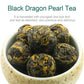 FullChea Black Dragon Pearl Tea - Special Yunnan Black Tea - Loose Leaf - Medium Caffeine - 4oz / 113g