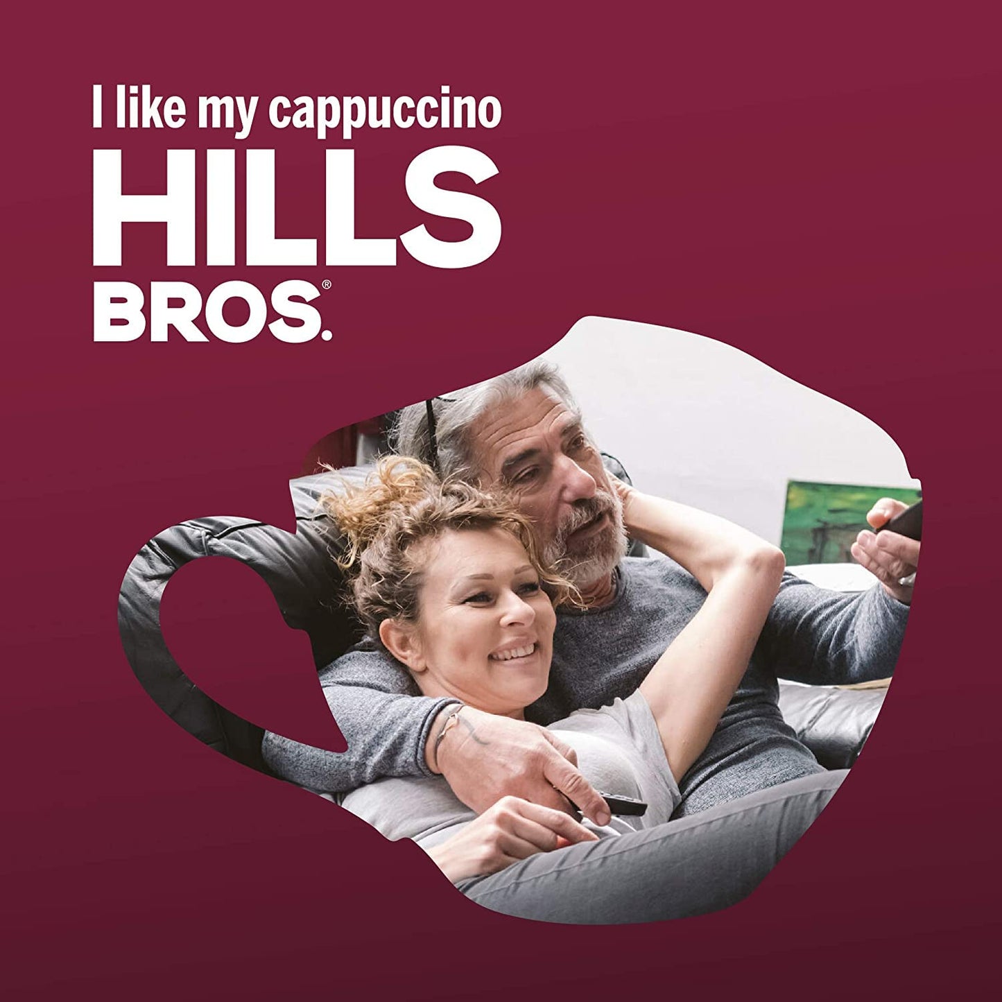 Hills Bros. Instant Cappuccino Mix, Sugar Free French Vanilla (12 Oz, Pack Of 1) – Convenient And Versatile, Instant Hot Or Iced Coffee, Frothy & Rich Vanilla Flavor - Just Add Water