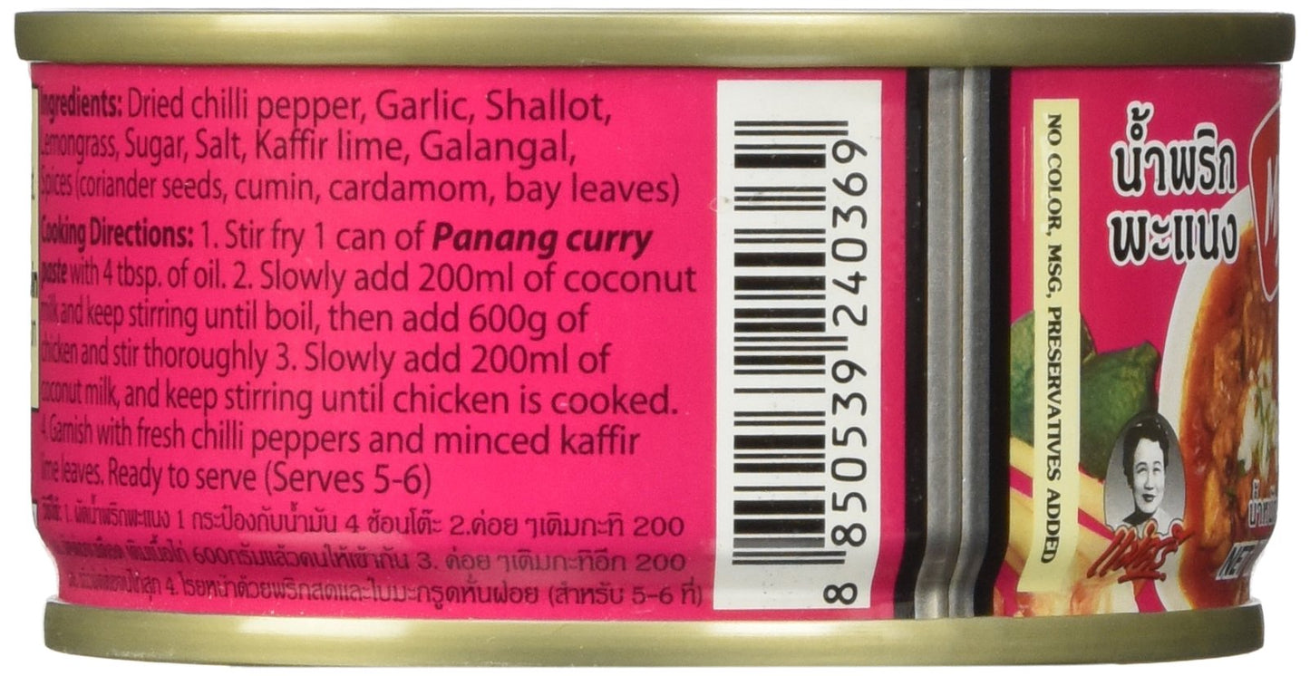 Maesri Thai Panang Curry, 4 Ounce (Pack Of 2)