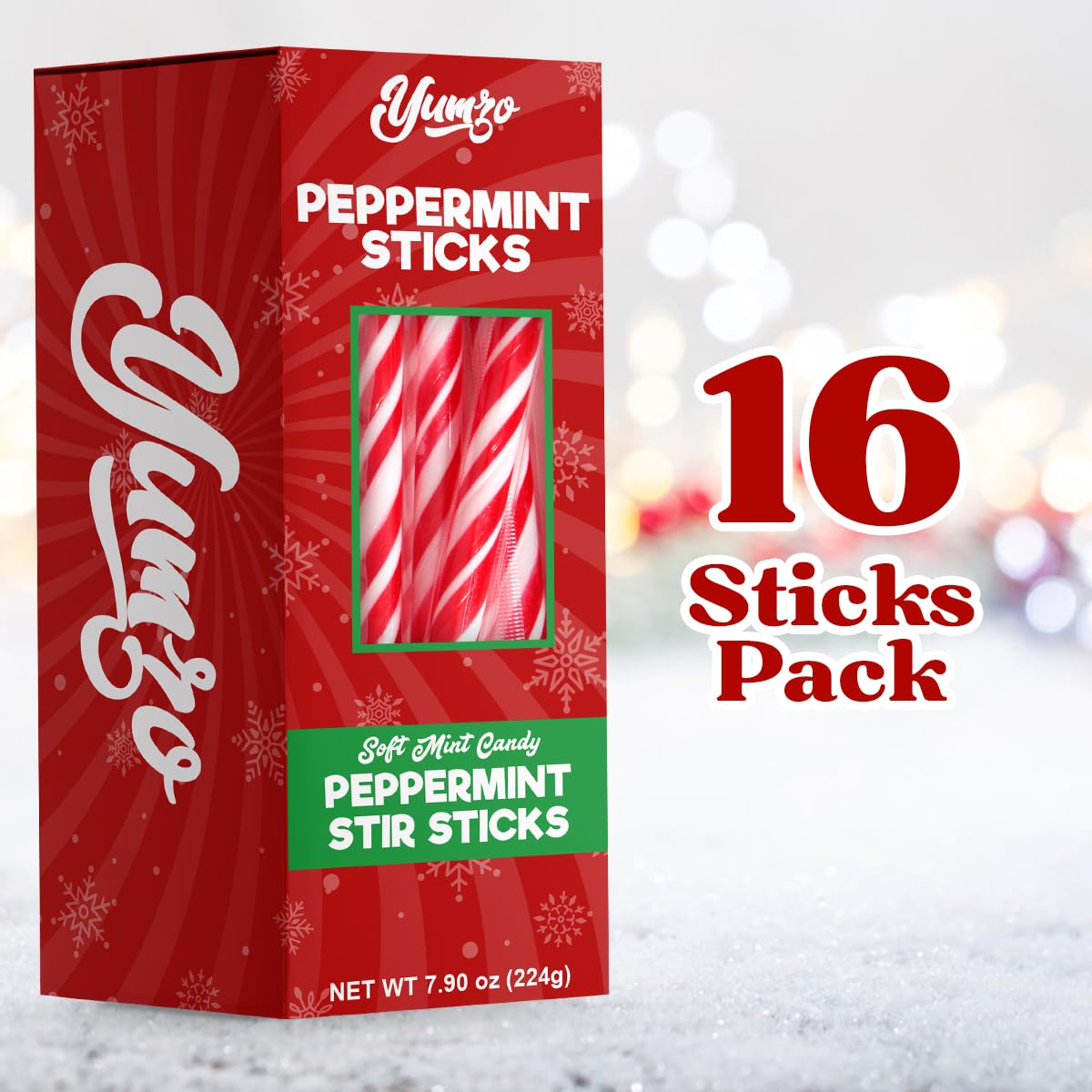 Yumzo Peppermint Sticks