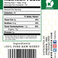 Stakich Raw Honey - Pure, Unprocessed, Kosher - 40 Ounce (2.5 Pound)