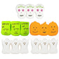 Halloween Marshmallows Candy, Spooky Shaped Assortment, Ghosts, Pumpkins, Skulls, and Monsters, 32 Pieces (Pack of 5)