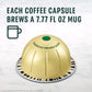 Starbucks by Nespresso Vertuo Blonde Roast Coffee Pods, Veranda Blend, 32-count, 8 Count (Pack of 4)