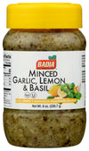 Badia KHLV00397487 8 oz Garlic Minced Lemon Basil Spice