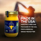 Spring Sunrise Grass Fed Organic Cultured Ghee - USDA Certified Clarified Butter - Keto & Paleo Friendly  Non-GMO  Gluten & Lactose Free Cooking Oil - Sustainably Sourced  16 oz Jar
