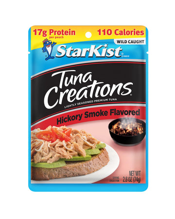 StarKist Tuna Creations Hickory Smoked Tuna Pouch, 2.6 oz, Pack of 1